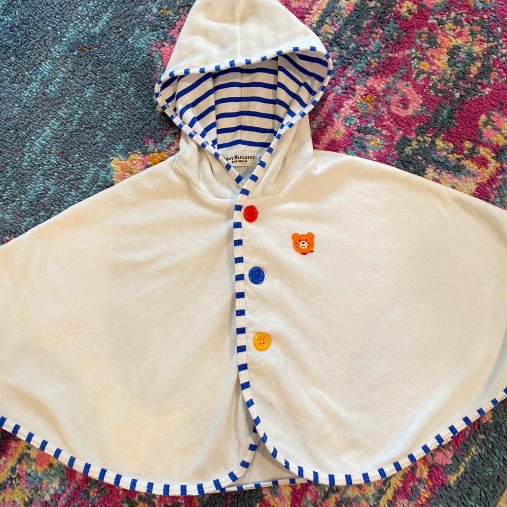 Miki house baby poncho from Japan